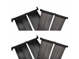 Vidaxl Painéis Aquecedores Solares De Piscina 4 Pcs 80x620 Cm