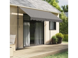 Vidaxl Toldo Retrátil 300x150 Cm Tecido E Aço Antracite
