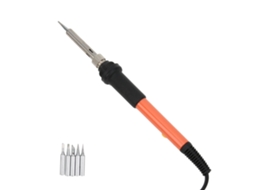 Conjunto De Ferro De Soldar Laxiscreed 20 Peças Com Ajuste De Temperatura E Interruptor