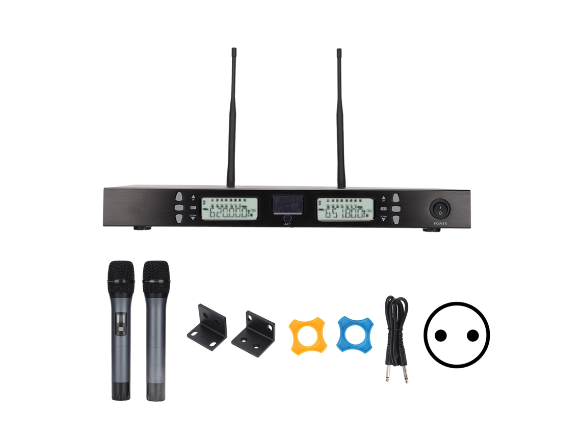 Sistema de Microfone Sem Fio LAXISCREED 100 Canais