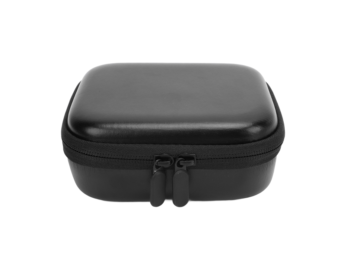 Estojo de transporte para Go 3s, bolsa de armazenamento para câmera de ação Go 3, capa protetora rígida em couro PU preto LAXISCREED