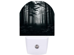 Luz Noturna Led Com Sensor, Luz Noturna Branca Quente, Banheiro, Quarto, Cozinha, Semicírculo