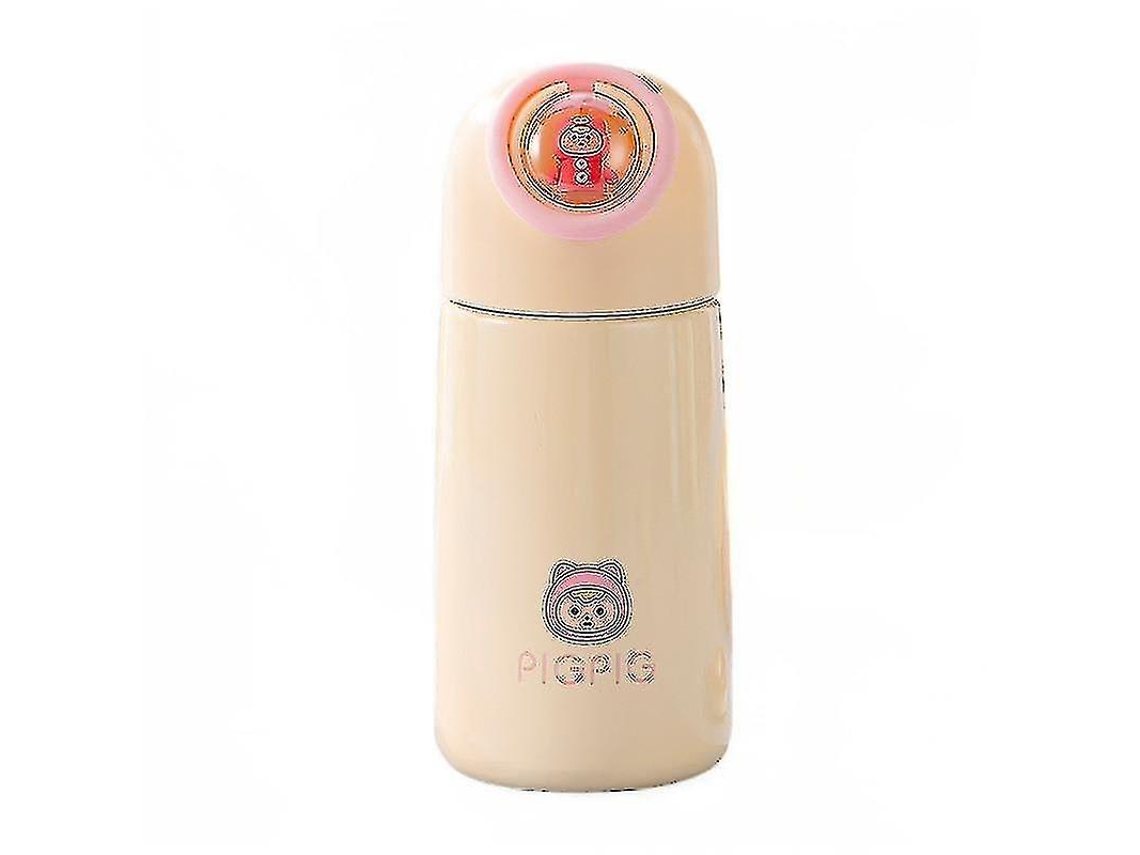 Garrafa Térmica De Aço Inoxidável 304 De 320 Ml, Garrafa Portátil Compacta Para Estudantes Ly Ebike