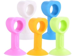 Kit Com 12-batentes De Silicone Genéricos Para Maçanetas Portas, Proteção De Paredes E Redução Ruído Para Cozinha