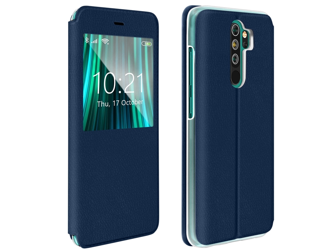 Capa Xiaomi Redmi Note 8 Pro Folio-sview-nt-n8p Azul