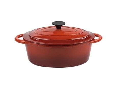 ILSA Normandie Panela Oval de Ferro Fundido Esmaltado 27 X 33 Cm