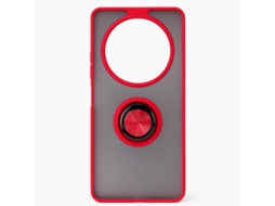 Capa Skyhe Para Oppo Reno 12f Gel Bumper Ring Vermelho