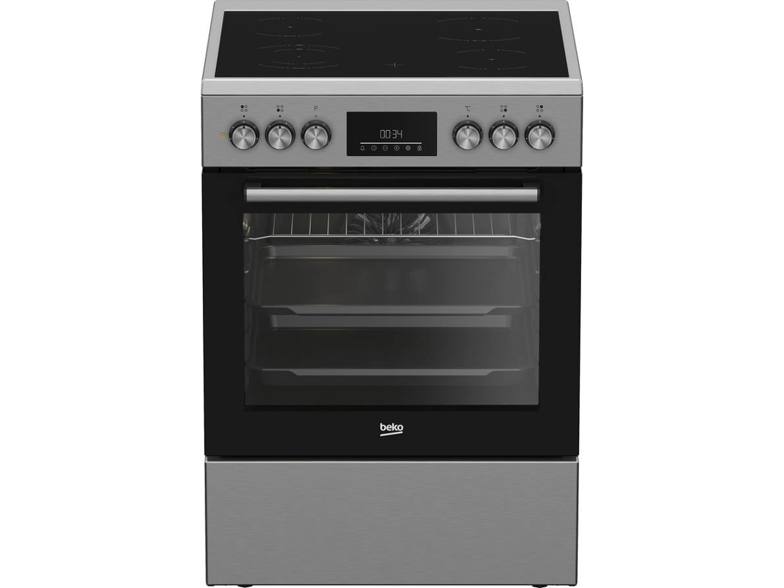 Fogão BEKO FBE67310GX Vitrocerâmico (Elétrico Vitrocerâmica - 66 L - Inox)