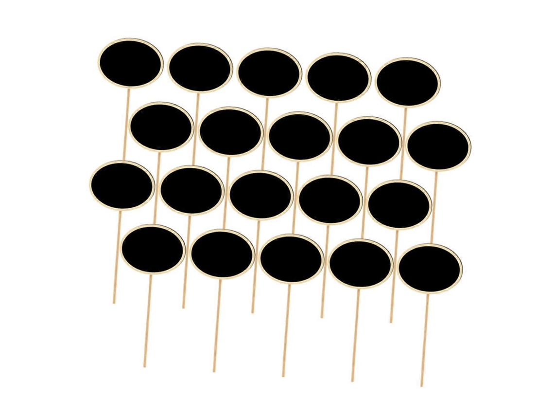 20 Mini Marcadores De Madeira Para Flores De Jardim, Plantas, Placas Criativas De Casamento E Pequenas Mensagens Olysi Shop