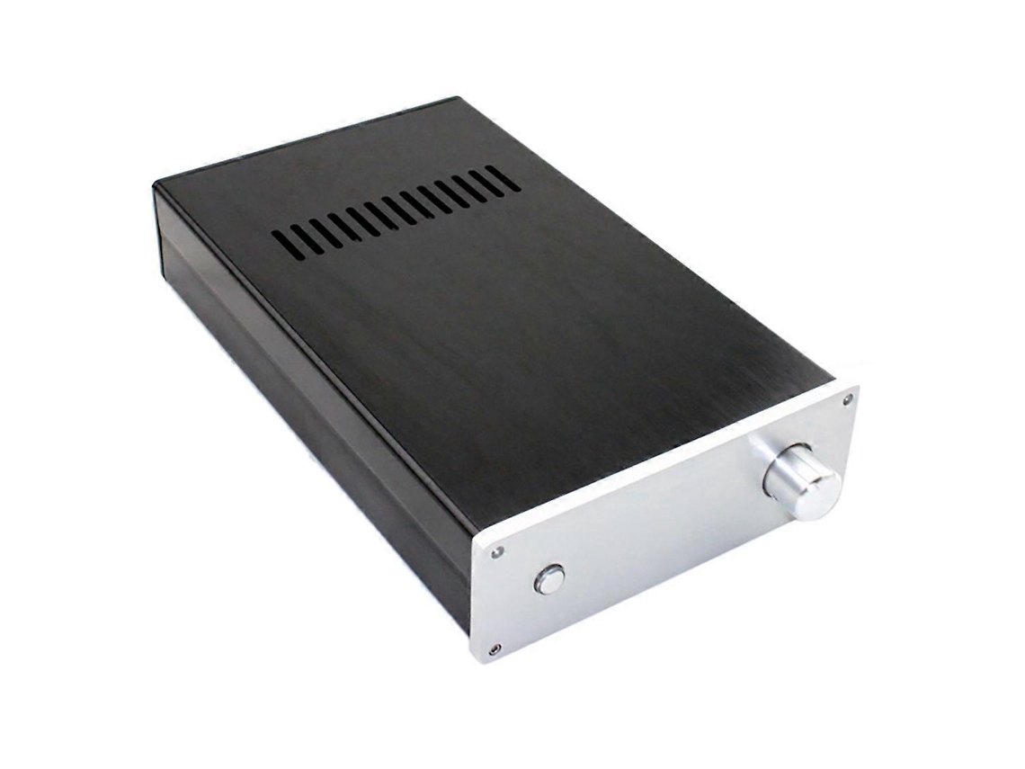Gabinete Para Amplificador Lm3886, Chassi Totalmente Em Alumínio, Para Montagem De Amplificador De Áudio Diy, Com Tomada Elétrica.