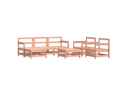 Garden Lounge Set, Garden Lounge Sets Vidaxl Marrom Madeira De Douglas (n/a)