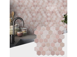 Lurelia Azulejo Adesivo Folhas Removível 12 Unidades 30x30 Cm Modelo 264