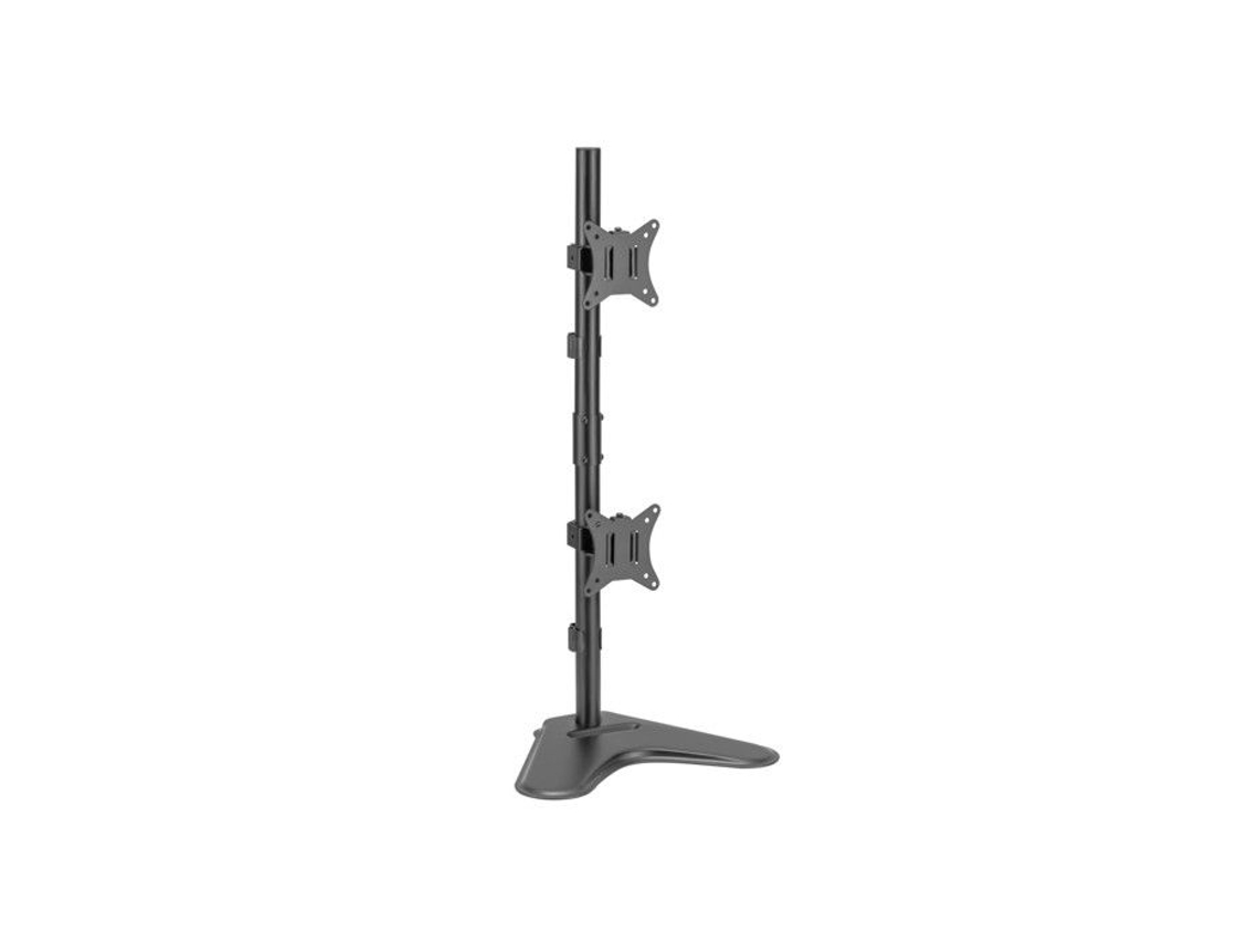 Suporte Vertical Equip 650128 Para 2 Telas 17 32 Preto Capacidade 9kg Ajustável Slowmoose