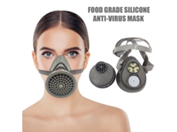 Máscara respiratória com filtro de gás para proteção contra poeira, produtos químicos e vapores orgânicos Digitallab