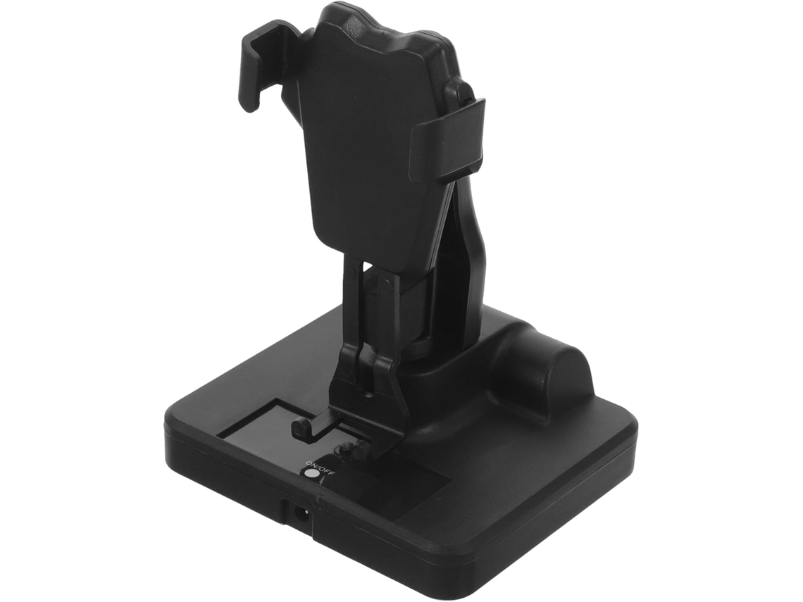 Suporte Para Celular Em Plástico Preto Com Textura Exclusiva, Dispositivo Prático Para Celulares De 7 Polegadas Com