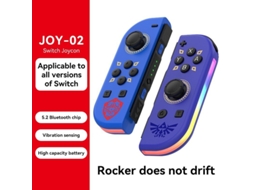 Comandos Joy-con Não Originais Compatíveis Com Nintendo Switch, Edição Zelda Com Luz Rgb, Bluetooth 5.2 E Sem Drift