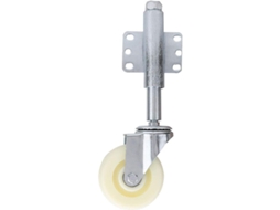 Roda de porta LINJOU com resorte, nylon, 4 polegadas
