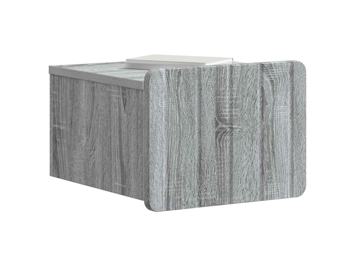 Gabinete de Canto com Gaveta Sonoma Cinzento MAISON EXCLUSIVE