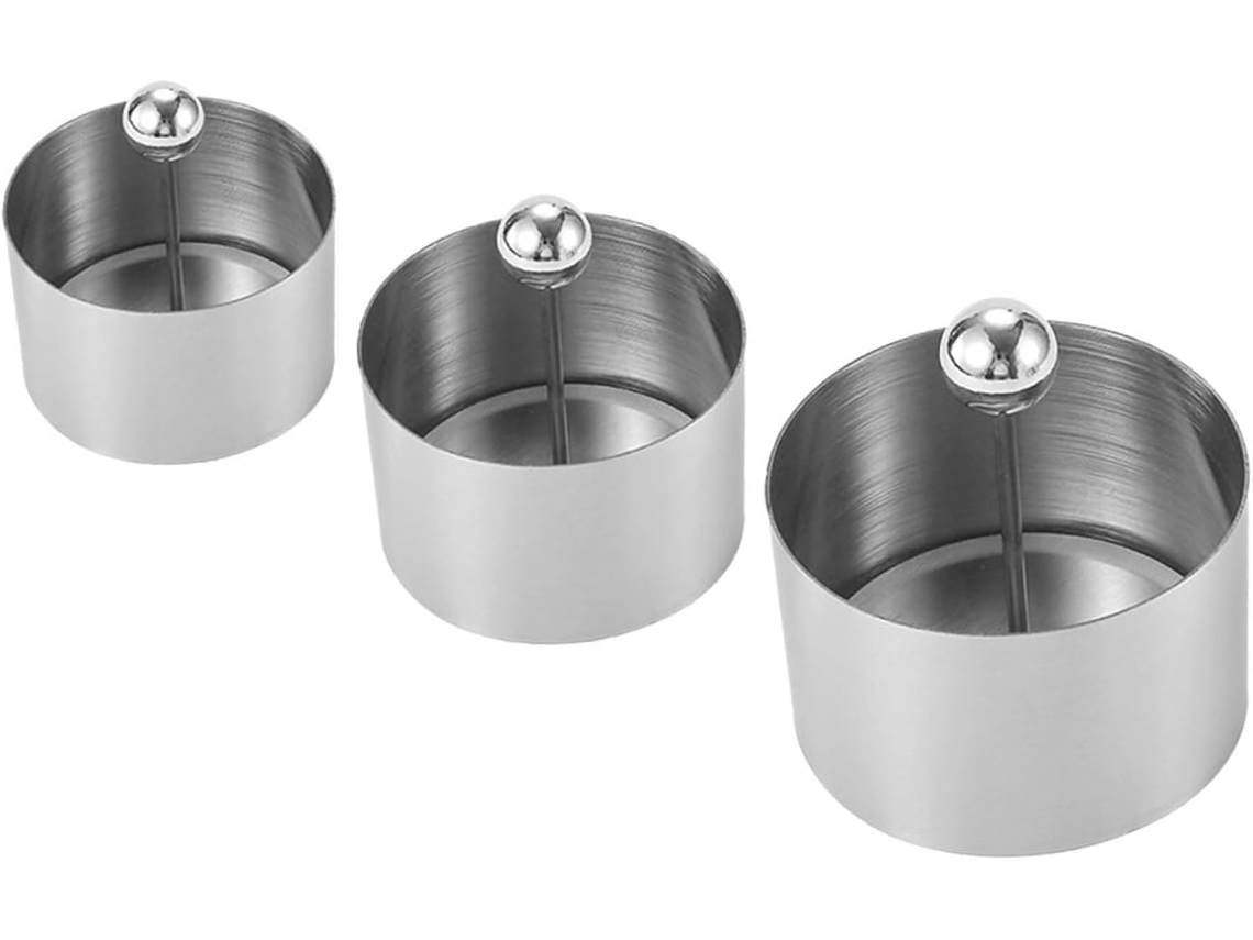 Conjunto de formas redondas Upkoch fáceis de limpar para pratos frios