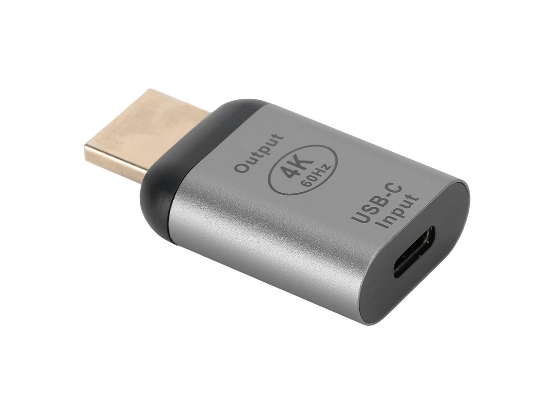 Aetheria adaptador de Type‑c Feminino para Hd Multimedia Interface Masculino com Carcaça de Liga de Alumínio para Win/android/os X