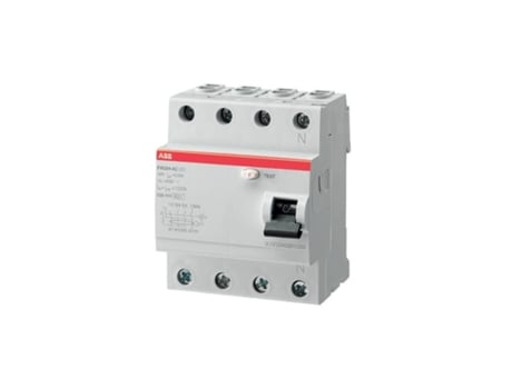 Diferencial ABB Fh204Ac 25A 4P Ac 30Ma 2Csf204004R1250