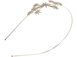 Tiara Estrela - Acessório De Cabelo Versátil E Resistente Para Mulheres - Liga Metálica