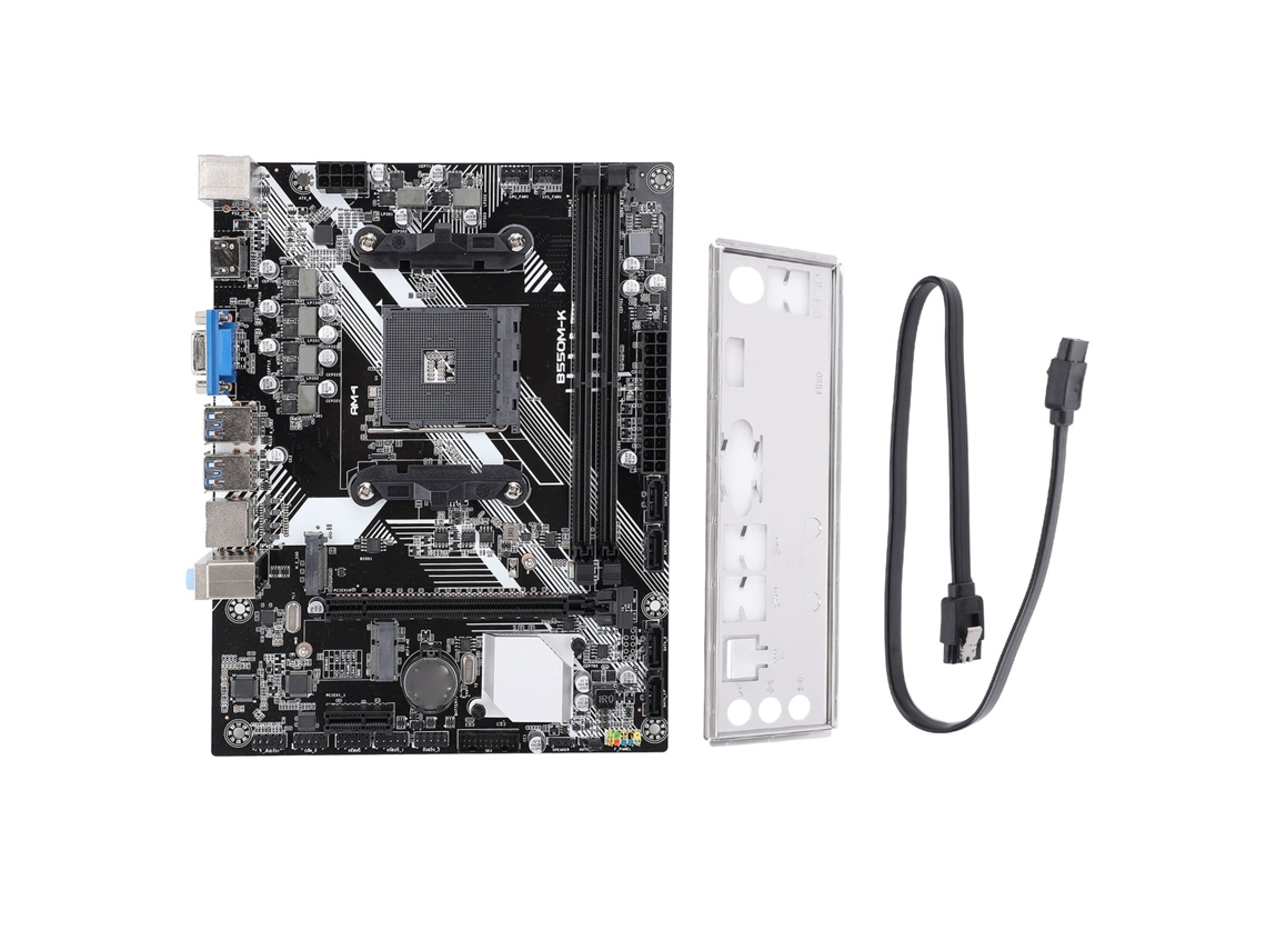 Placa-mãe Para Jogos B550m-k M Atx Ddr4 64gb Nvme M.2 Pcie 3.0