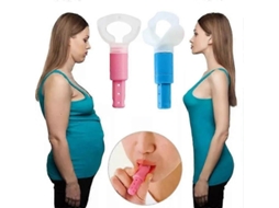 Aparelho Portátil para Exercícios Respiratórios Abdominais, Treinamento Lifting Facial, Afinamento da Cint Ura, Perda de Peso e Aumento Ca GOKOCO
