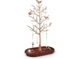 Suporte De Bijuterias Em Metal Design Bonito Bronze Medidas 18x8 5x29 5cm
