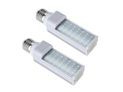 Rebe luz Led E27 7w para Aquário 6500k Branca Planta Coral 35 Led 480 580lm Alumínio 2 Unidades