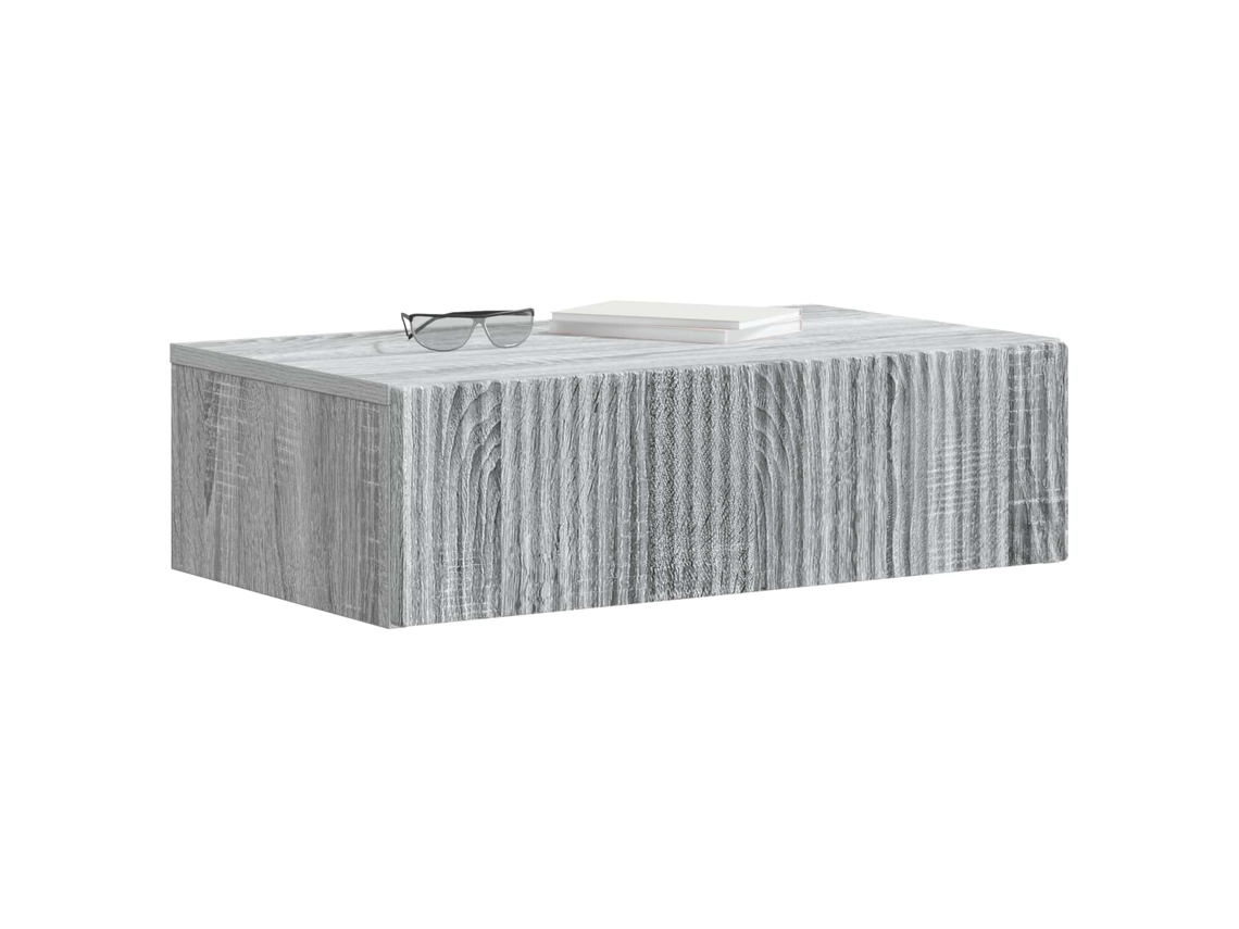 Mesa lateral de parede MAISON EXCLUSIVE cinzento siena 59x34,5x17 cm