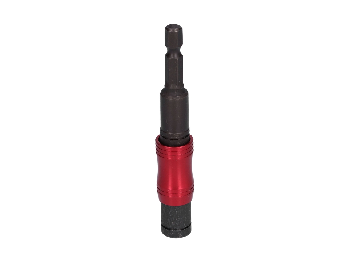 Haste extensora para broca com encaixe hexagonal (material em aço cromo-vanádio, sistema de liberação rápida com deslocamento automático)