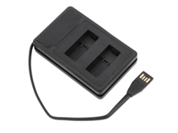 Camera Battery Charger Dual Charging Slot Lcd Display Typec Usb Input W Cable For Gopro Hero9 LAXISCREED