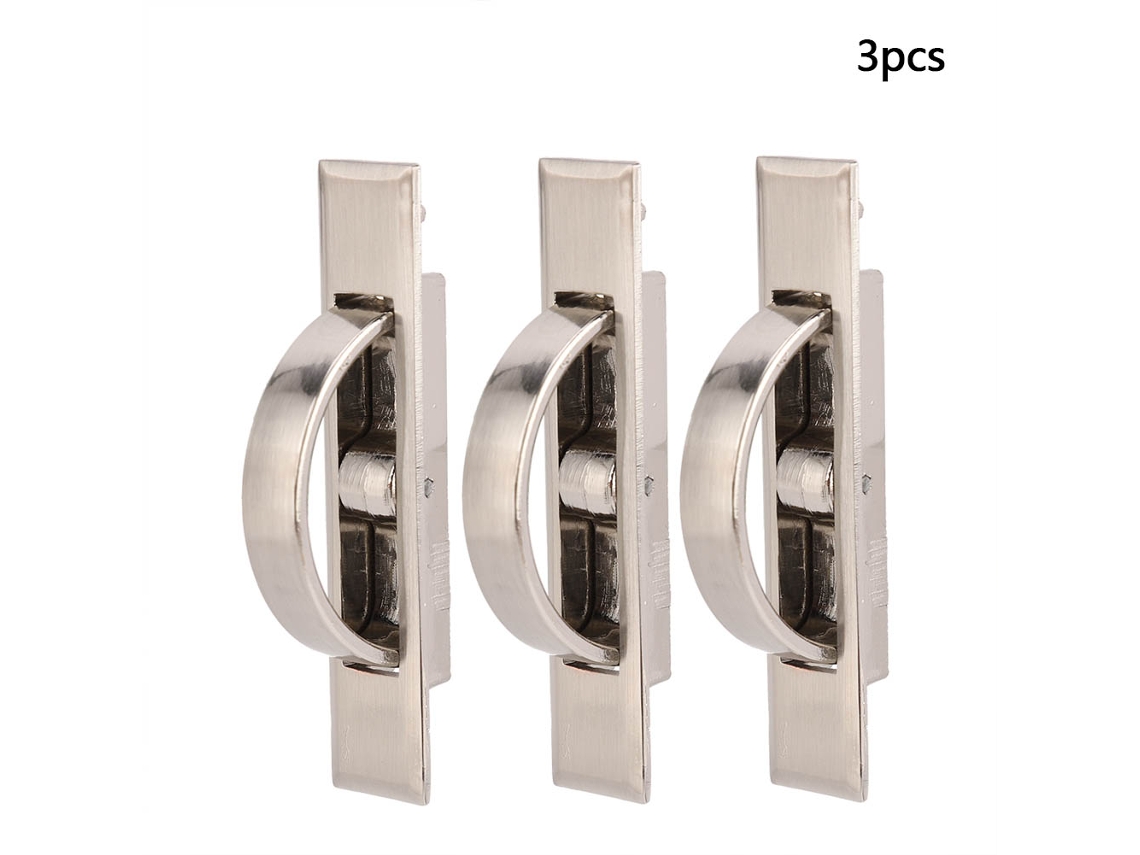 Puxadores ocultos para Tatame (conjunto de 3, design moderno e minimalista de encaixe)