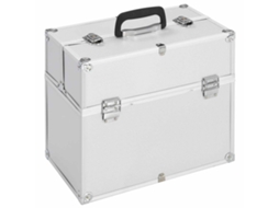 Make-up Case, Make-up Cases Vidaxl Prateado Alumínio (n/a)