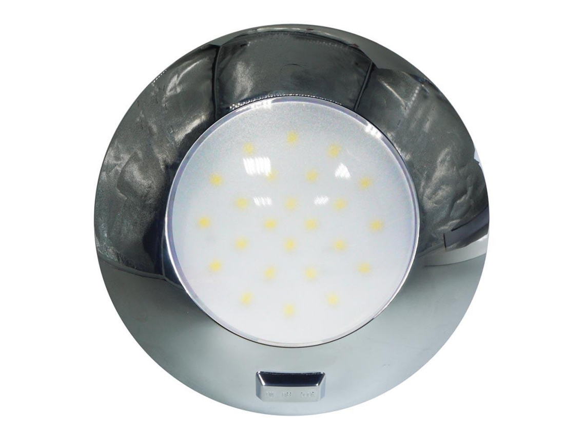 AQUALED Round Dome Light With Switch 4000K