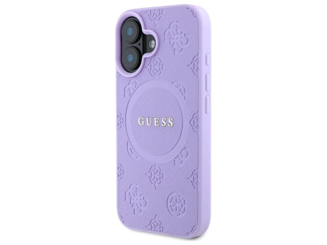 Capa para iPhone 16 Plus GUESS Rígida Roxo