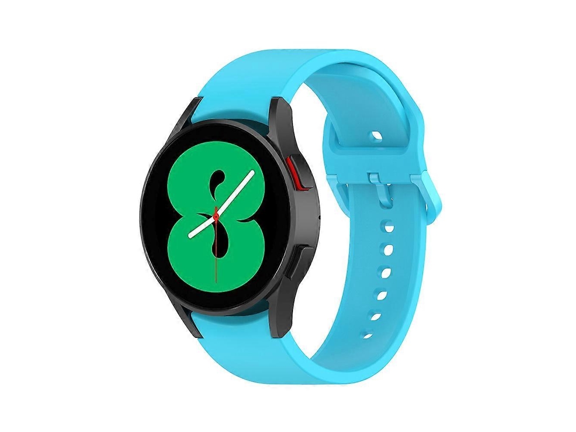 Pulseira De Silicone Ajustável Junsunmay Em Cor Sólida Para Samsung Galaxy Watch 6 / 6 Classic