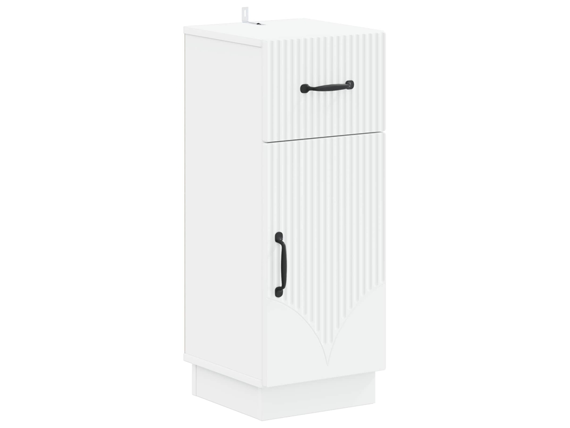 Vidaxl Armário De Armazenamento Para Banheiro Hoorn Branco