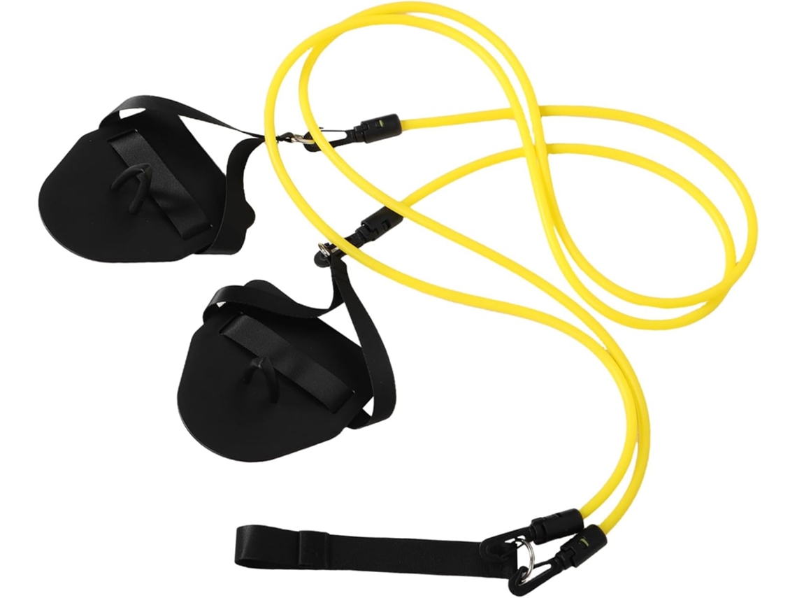 Conjunto De 2 Cintos Treinamento Para Natação, Faixas Resistência Na Água E Em Terra, Corda Elástica Palmares