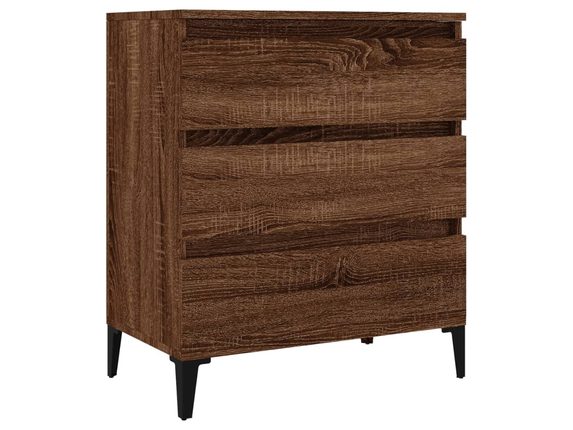 Sideboard, Sideboards Vidaxl Marrom Madeira Processada (n/a)