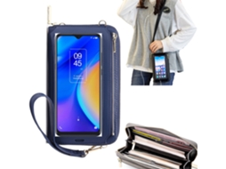 Bolsa Mala Tira-Colo com Função Touch Ecrã para Samsung Note 20 Amarelo