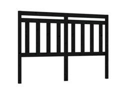 Cabeceira de Cama 146x4x100 Cm Pinho Maciço Marrom MAISON EXCLUSIVE