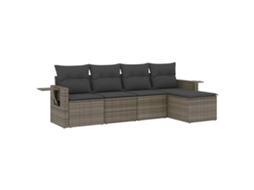 Garden Sofa Set, Garden Sofa Sets Vidaxl Cinzeto Rattan / Vime (n/a)