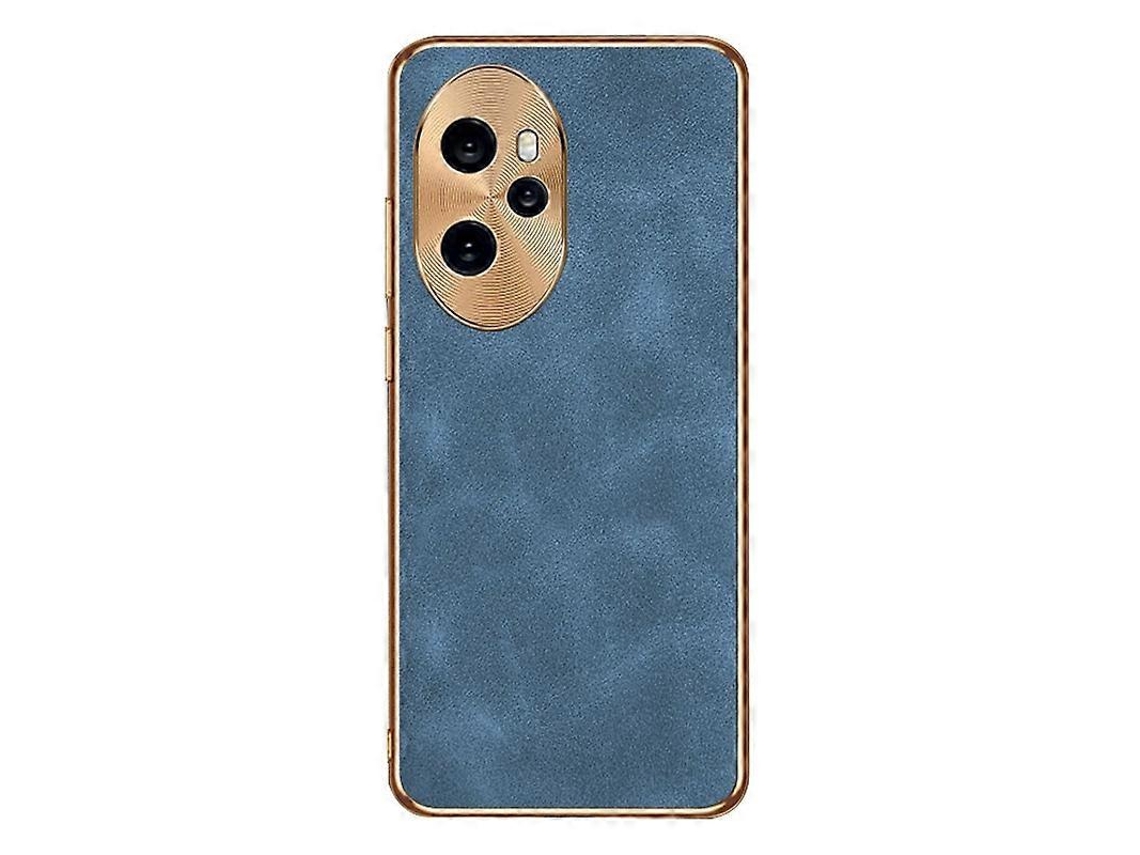 Capa Para Celular Honor 100 Pro Revestida Em Pele De Cordeiro Eletrogalvanizada