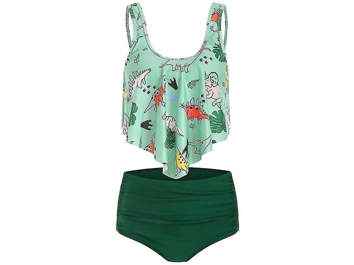 Conjunto de Bikini com Volantes para Mulher S/MARCA