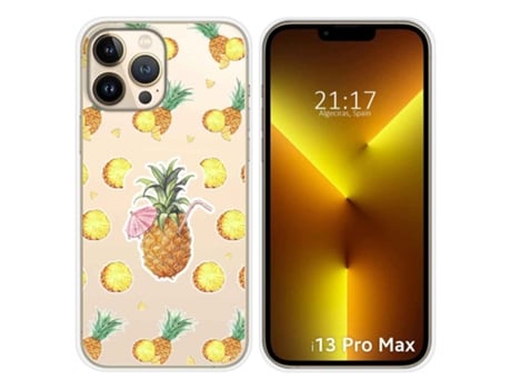 Capa iPhone 13 Pro Max (6.7) TUMUNDOSMARTPHONE Desenhos Transparente Multicor