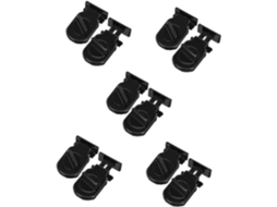 Nuobesty Série 5-travas Ajustáveis Para Janelas Deslizantes Com Segurança E Proteção Escritórios, 2 Peças X 5