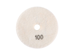 Disco De Esmerilado Diamante Húmedo 100mm 4" Para Granito Mármol Piedra (granularidad 100)