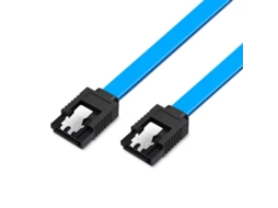Cabo de Dados Sata 3.0 para Disco Rígido, 6 Gb/s com Trava Lateral, 100 Cm, Adequado para Hdds e Ssds, Azul. PANOONA